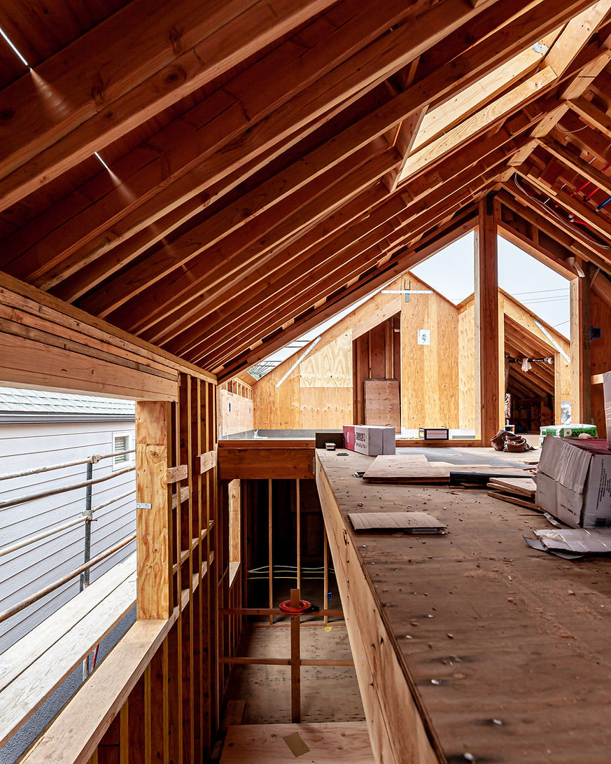 Wooden House Frame