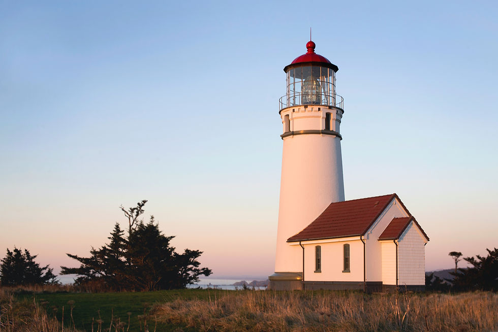 Coastal Lighthouse Scene