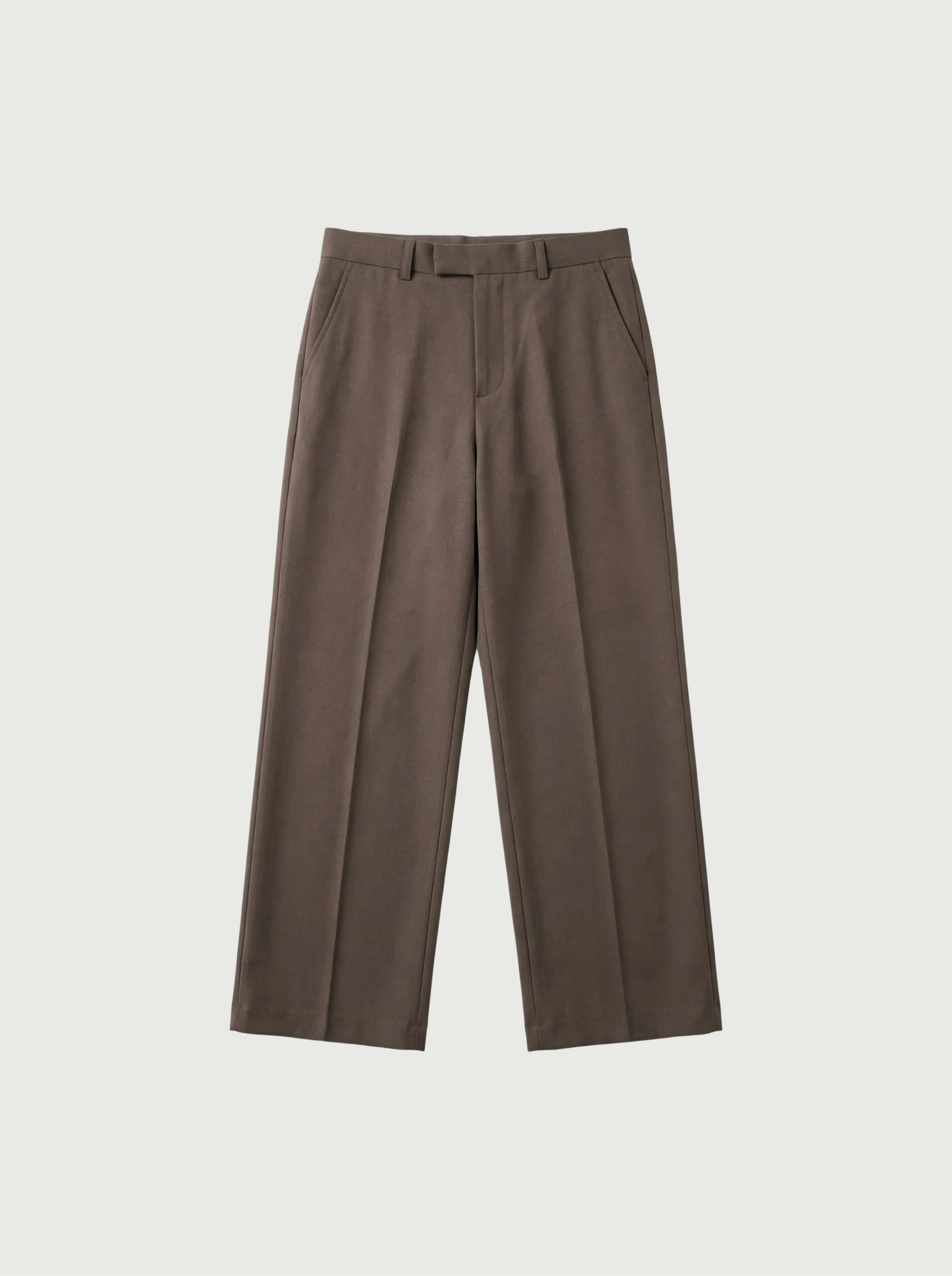 Braune Hose mit weitem Bein Bild