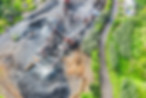 Aerial View of Mining