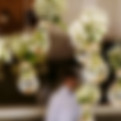 Hanging floral decor bulbs