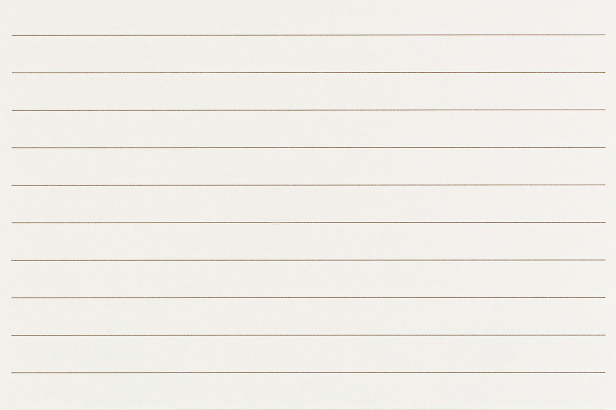 Lined Notebook Page