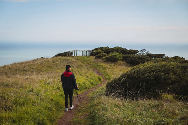 Hiking in Nature