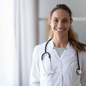 Doctor sonriendo