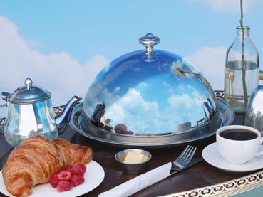 Petit-déjeuner servi