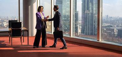 Business Handshake Meeting