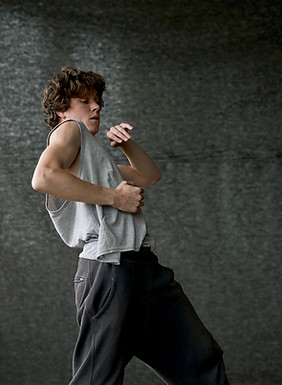 Mouvement de danse dynamique