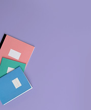 Cuadernos y tijeras