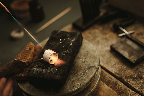 Jewelry Making Over Heat