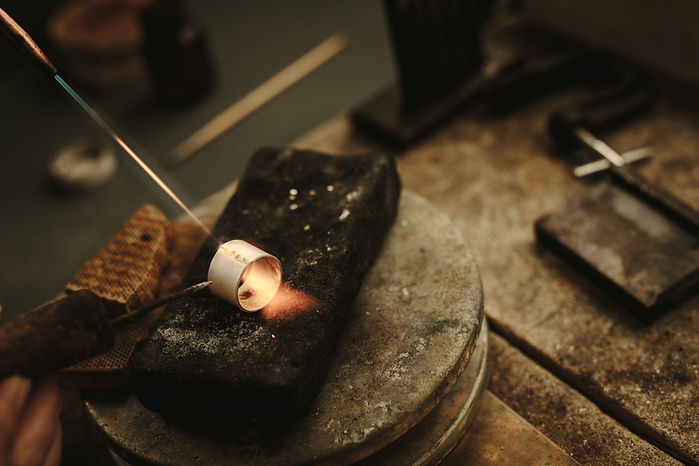 Jewelry Making Over Heat