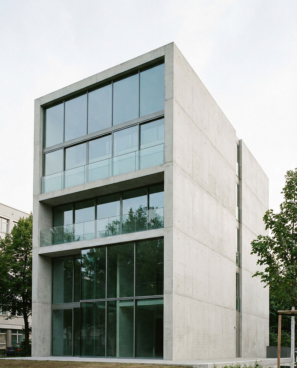 Modern Concrete Building