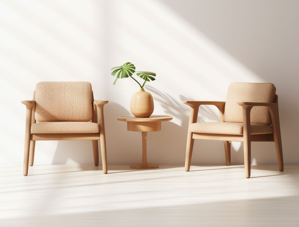 Minimalist Chair Setup