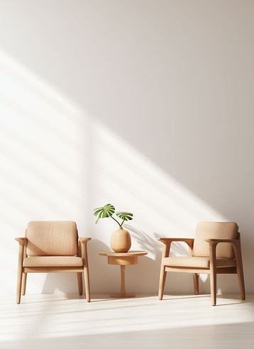 Minimalist Chair Setup