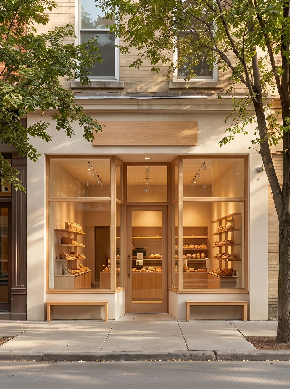 Bakery Storefront Exterior
