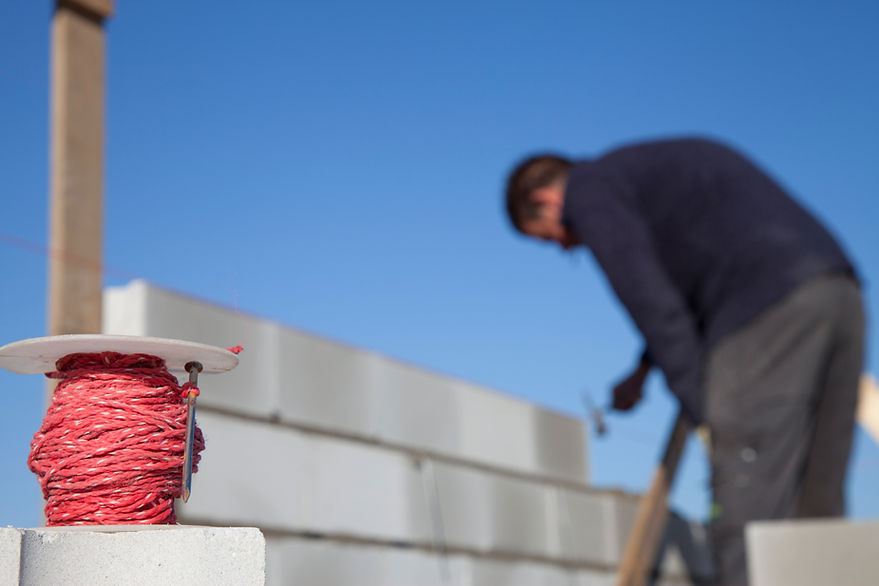 Tools of a bricklayer