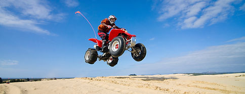 Quad saut d’obstacles
