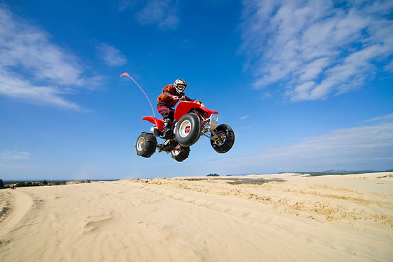 Jumping Quadbike