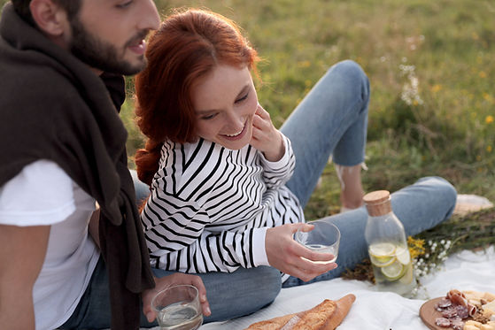 Couple Outdoor Picnic