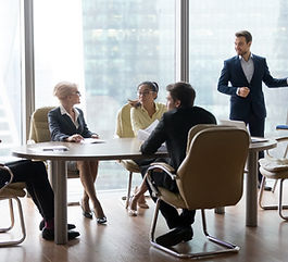 Reunião de negócios
