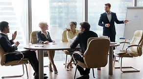 Reunião de negócios