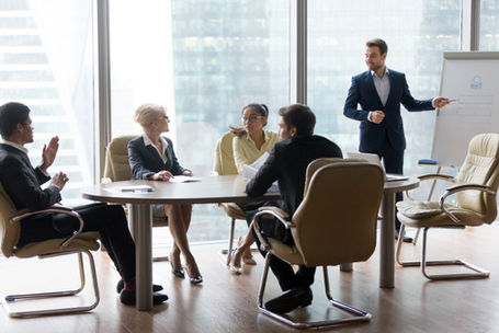 Real estate planning, Real estate meeting in Toronto, finding the right tenant