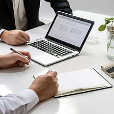 reunião de negócios