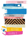 Stack of books illustration