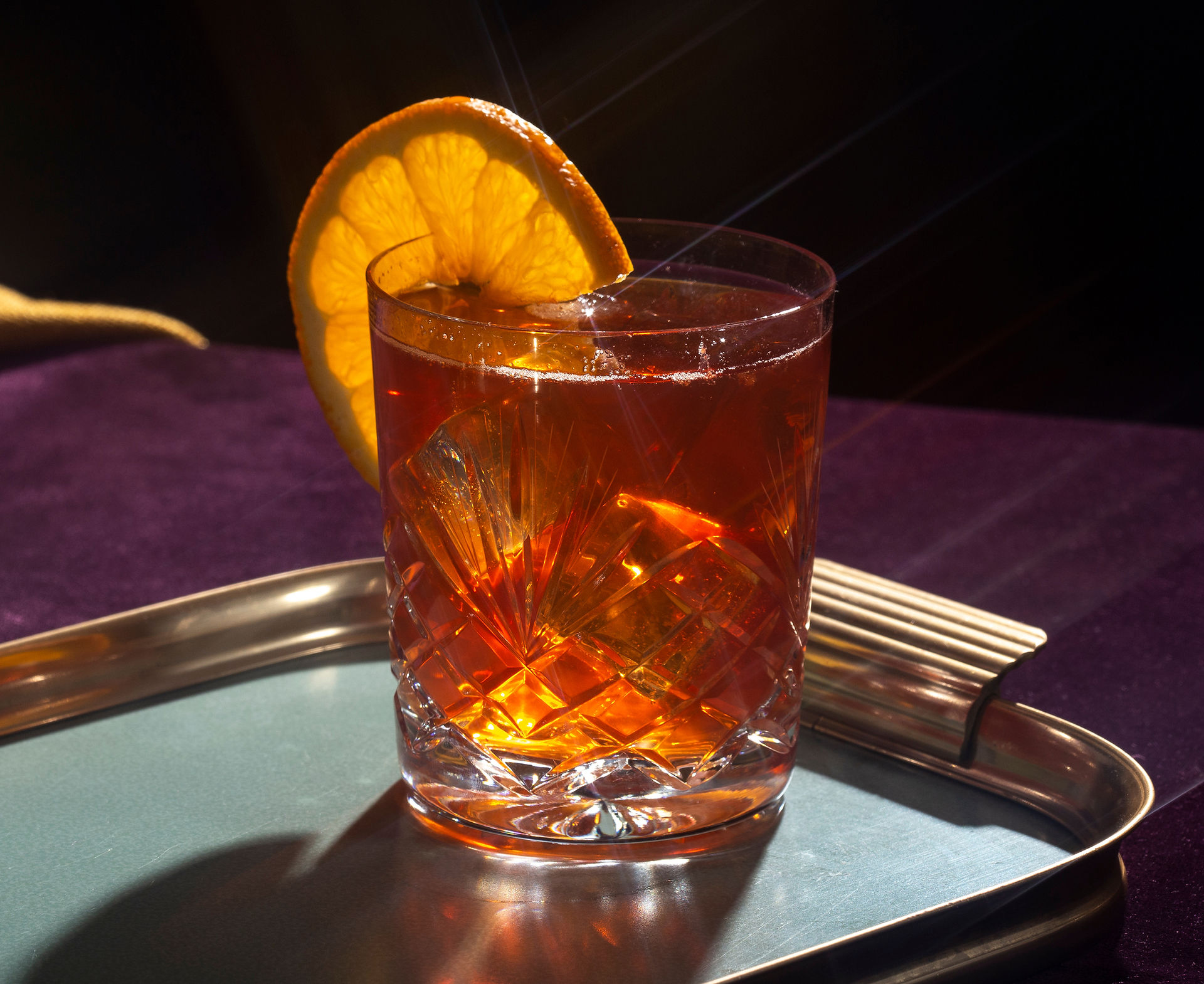 Cocktail mit Orange