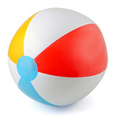 Ballon de plage en PVC