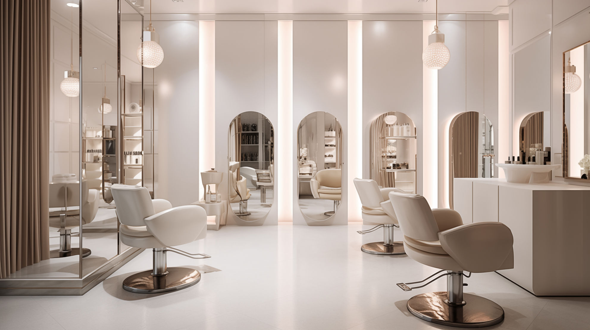 Modern Salon Interior