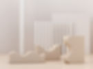 Geometric Curved Podium