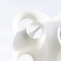 Abstract White Sculpture