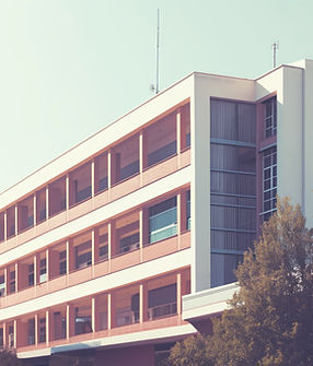 Modern hastane binası