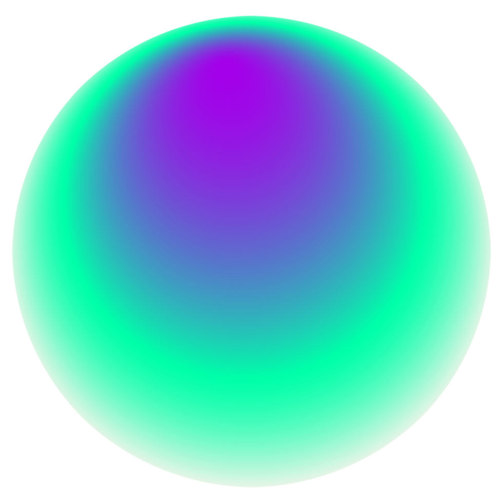 Gradient Color Sphere
