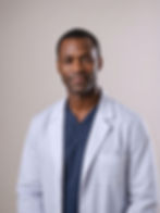 Retrato de un médico varón