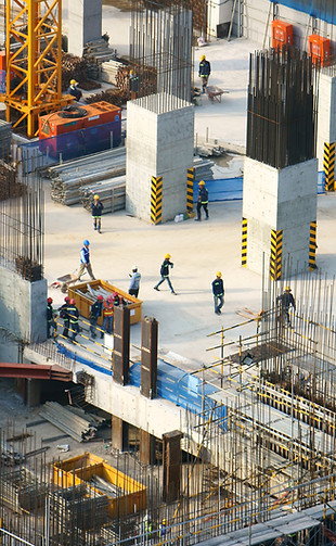 Trabalhos de construção