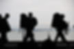 Sillouette of soulder from Iraq and Afghanistan supported by Vero Beach veteran non profit Next Gen Vets