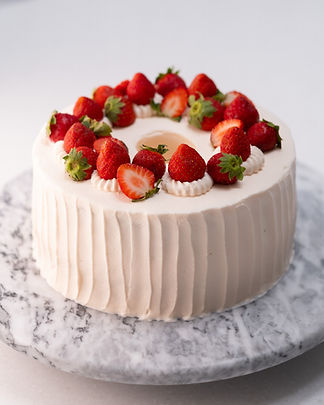 Strawberry Chiffon Cake