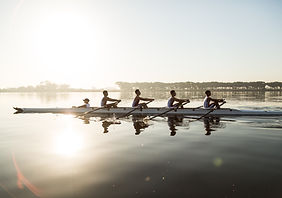Entraînement de l'équipe d'aviron