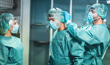 Preparando cirurgiões