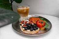 Plato de desayuno gourmet