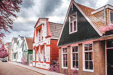 Ouderwetse Nederlandse huizen