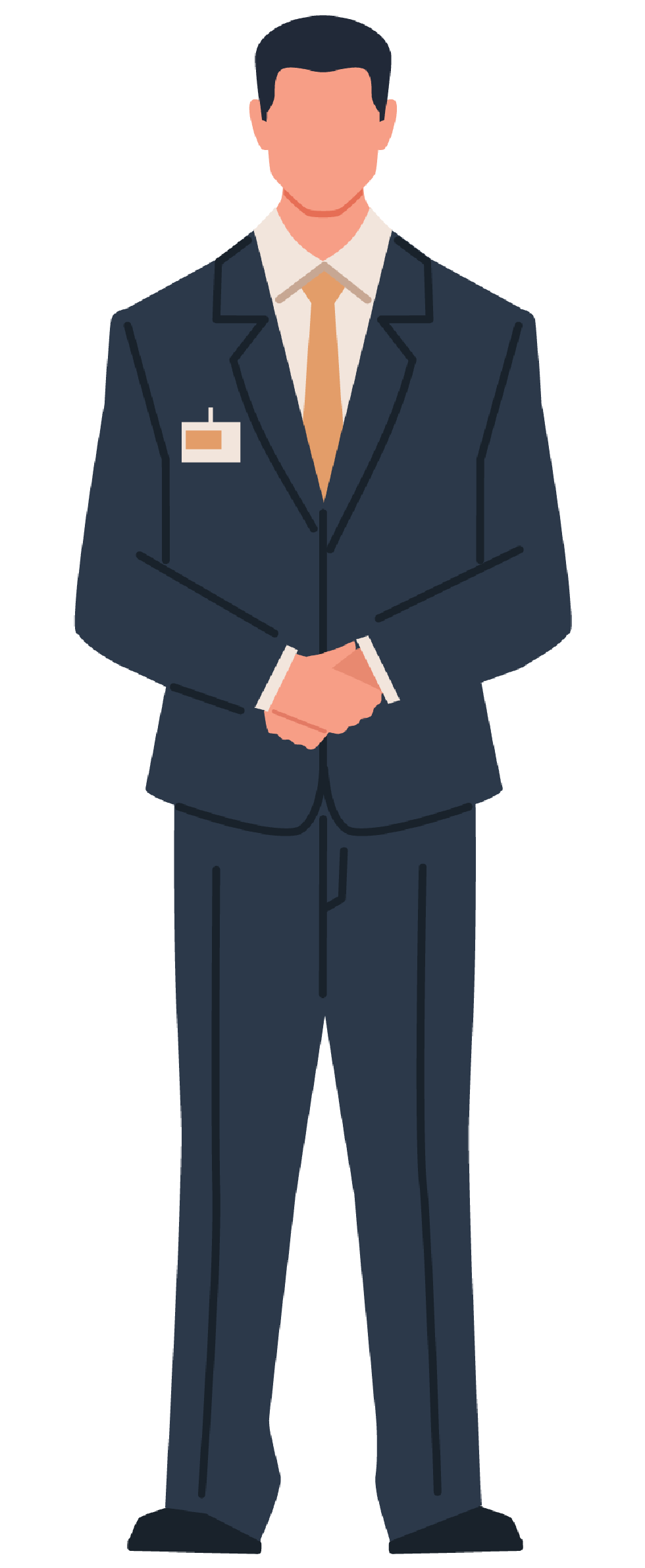 イラスト入りプロフェッショナルフィギュア