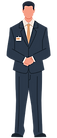Ilustração de empresário