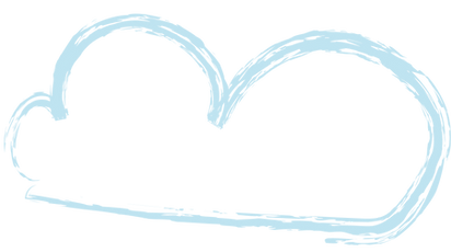 Blue Cloud Illustration