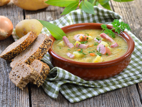 SPLIT PEA SOUP WITH HAM