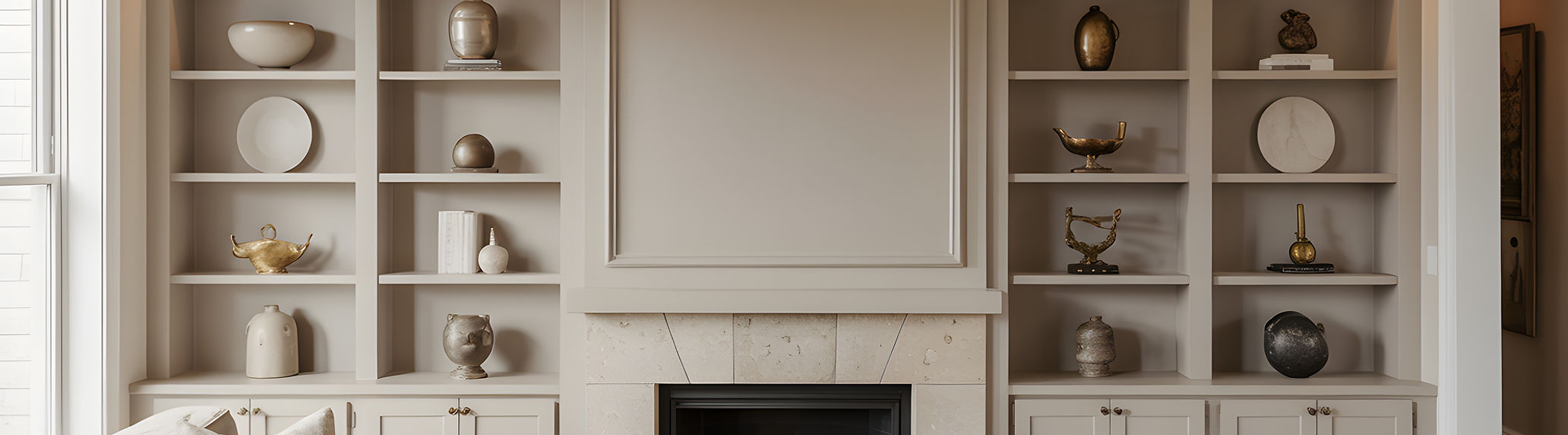 Elegant Home Fireplace
