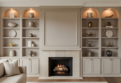 Elegant Home Fireplace