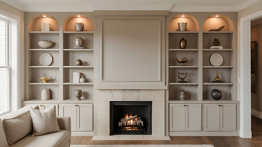 Elegant Home Fireplace