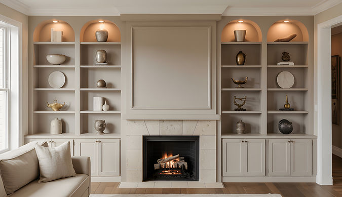Elegant Home Fireplace